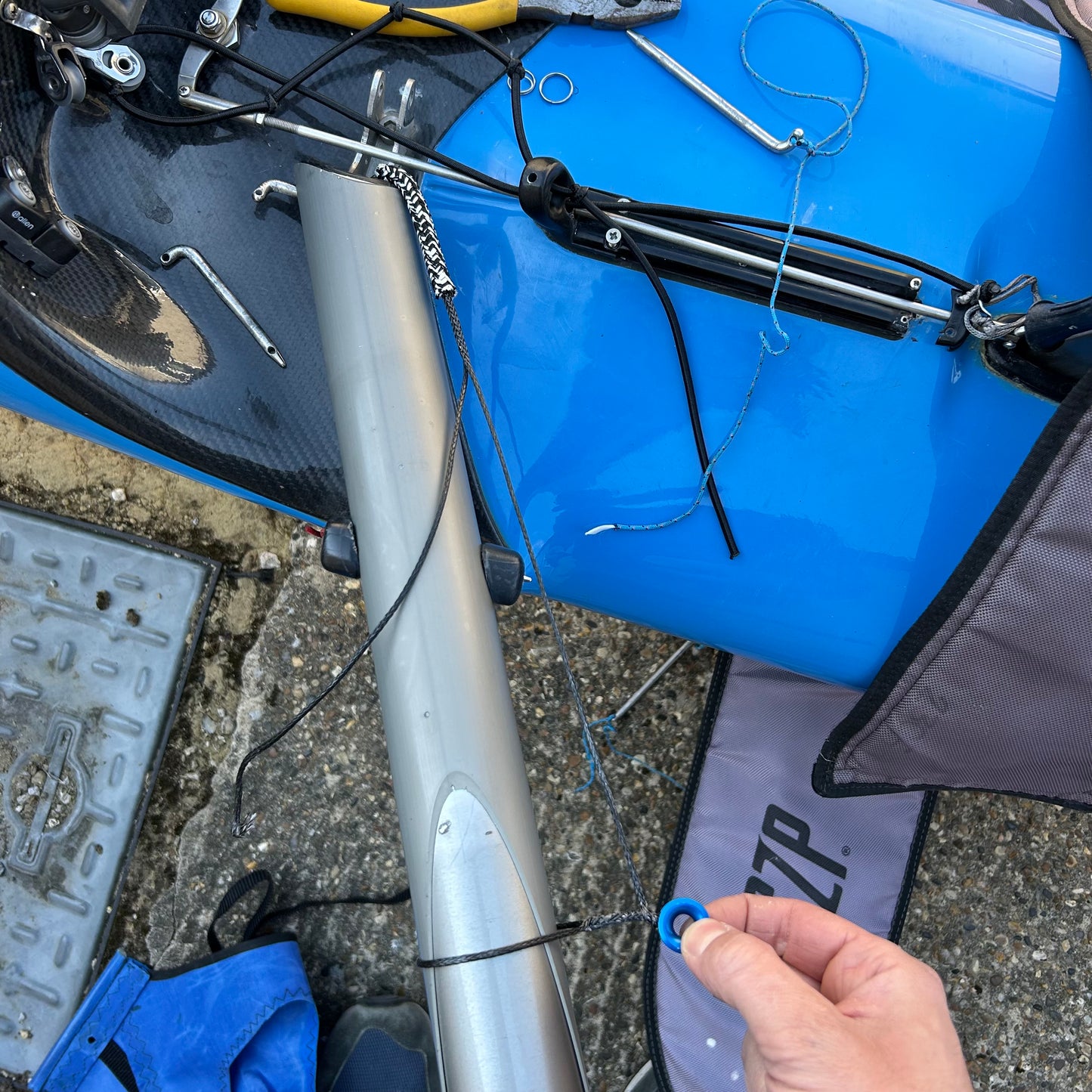 Waszp Toe Strap Retainers